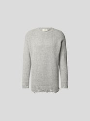 Pullover im Used-Look     von Maison Flaneur Grau / Schwarz - 5