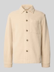 Regular Fit Hemdjacke aus reinem Baumwoll-Mix Modell 'REGFRED' von Selected - 32