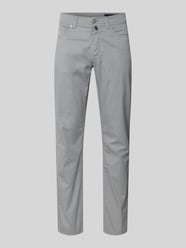 Spodnie o kroju regular fit z wpuszczanymi kieszeniami model 'Lyon' od Pierre Cardin - 16