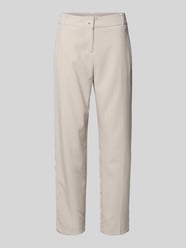 Hose aus Seersucker in verkürzter Passform von Christian Berg Woman Beige - 23