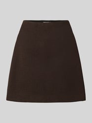 Minirock mit elastischem Bund Modell 'WOLCA' von ICHI - 22