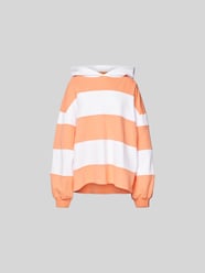 Oversized Hoodie mit Kapuze von Juvia Orange - 3