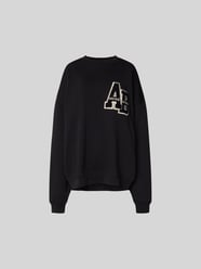 Oversized Sweatshirt mit Label-Detail von Anine Bing - 16