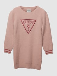 Sweatjurk met labelstitching van Guess Roze - 30