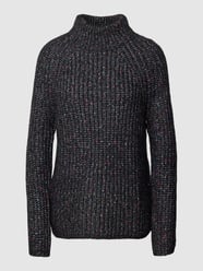 Gebreide pullover met turtleneck van Jake*s Casual Zwart - 5