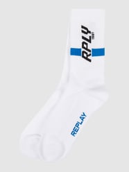 Kaszkiet z dodatkiem bawełny model ‘Kyoto’ od Replay Underwear Biały - 4