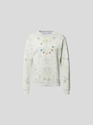 X Souvenir Sweatshirt mit Motiv-Print - Exklusiv von Viron Blau / Türkis - 34