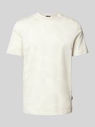 T-Shirt mit Rundhalsausschnitt Modell 'Thompson' von BOSS Beige - 40