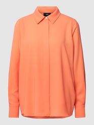 Blouse met blinde knoopsluiting van JOOP! Oranje - 34