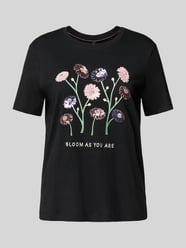 Regular Fit T-Shirt aus reiner Baumwolle Modell 'KITA' von Only - 8