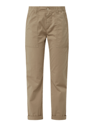 Chino mit Stretch-Anteil Modell 'Wanda' von MAC Beige - 9