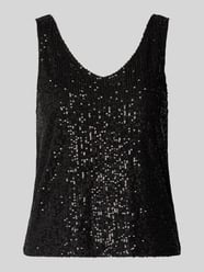 Regular fit top met pailletten, model 'ANA' van Only - 3