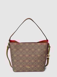 Shopper mit Label-Print Modell 'Kiana' von L.Credi Braun - 45