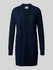 Gebreide lange jas van kasjmier met opgestikte zakken van Christian Berg Woman - 32