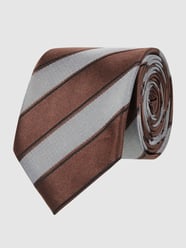 Krawatte aus Seide (8 cm) von Prince Bowtie Braun - 10