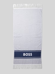 Handdoek met franjes, model 'Riviera Towel' van BOSS - 16