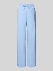 Stoffhose mit Logo-Stitching Modell 'EVA' von Pegador - 7