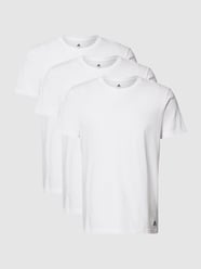 T-Shirt mit Label-Print im 3er-Pack von ADIDAS SPORTSWEAR Weiß - 10