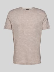 T-Shirt in melierter Optik von Antony Morato Beige - 12