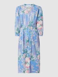 Blusenkleid aus Bio-Baumwolle Modell 'Kathleen' von Minus Blau - 35