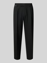 straight fit broek met viscose, model 'Salto' van CINQUE - 4