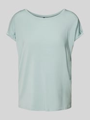 Relaxed Fit T-Shirt mit fixiertem Umschlag Modell 'MAVA' von Vero Moda - 3