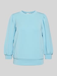 Sweatshirt mit 3/4-Arm Modell 'TENNY' von Selected Femme Blau - 10
