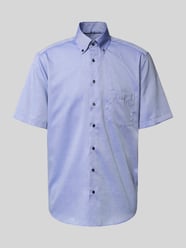 Modern fit zakelijk overhemd met borstzak van ETERNA - 47