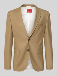 Super Slim Fit Sakko aus Woll-Mix Modell 'Arti 253X' von HUGO Beige - 28