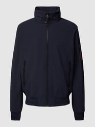 Jack met labeldetail, model 'Shelvin' van FIRE + ICE Blauw / turquoise - 11