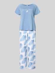 męski t-shirt o kroju regular fit z ozdobną kokardą od LOUIS & LOUISA - 29