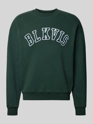 Sweatshirt mit Logo und Rundhalsausschnitt von BLKVIS - 5