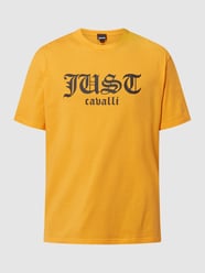 T-Shirt mit Logo-Print  von Just Cavalli Orange - 18
