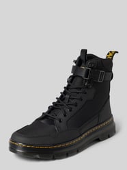 boots van leermix met verstelbare gesp van Dr. Martens - 47