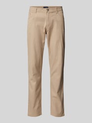 Tapered Fit Chino mit Strukturmuster von Christian Berg Men Beige - 32