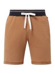 Sweatshorts met stretch  van Calida Bruin - 30