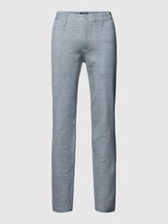 Stoffhose mit Glencheck-Muster Modell 'MARK' von Only & Sons Grau - 28
