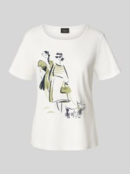 T-shirt o kroju regular fit z czystej bawełny od s.Oliver BLACK LABEL - 9