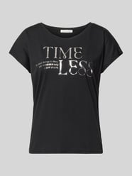 T-Shirt mit Statement-Print und Rundhalsausschnitt von Christian Berg Woman - 20