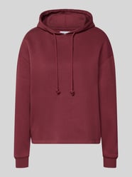bluza z kapturem o kroju regular fit z mieszanki bawełny model 'CHILLI' od PIECES - 40