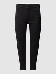 PLUS SIZE skinny fit jeans in 5-pocketmodel, model 'VMPHIA' van Vero Moda Curve Grijs / zwart - 40