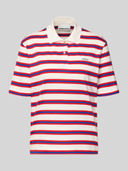 Koszulka polo w kroju loose fit z czystej bawełny Model 'STRIPE POLO' od ARMEDANGELS - 1