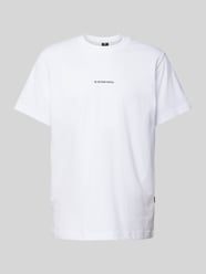 T-Shirt mit Label-Print von G-Star Raw Weiß - 23
