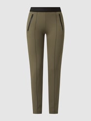 Regular Fit Schlupfhose mit Stretch-Anteil Modell 'Jenny' von Toni Dress Grün - 6