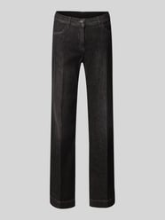 Straight leg jeans met persplooien, model 'Jenny' van TONI - 10