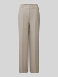 Straight Leg Stoffhose mit Bügelfalten Modell 'RITA' von Selected Femme Beige - 21