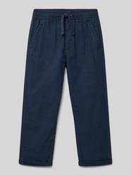 Regular Fit Leinenhose mit Tunnelzug Modell 'ivan' von Mango - 43