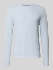 Strickpullover mit geripptem Rundhalsausschnitt Modell 'GEORGE' von JACK & JONES - 43