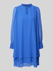 Knielanges Kleid mit Volants von JOOP! Blau - 33