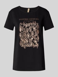 T-Shirt mit Statement-Print Modell 'RINA' von Soyaconcept - 6